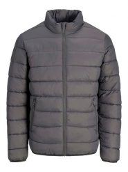 Jack & Jones Kurtka pikowana w kolorze szarym rozmiar: M. Szare kurtki Jack & Jones, m, bez wzorów, bez kaptura. Za 132.05 zł.