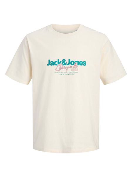 Jack & Jones Koszulka "Cassis" w kolorze beżowym rozmiar: M. Brązowe bezrękawniki Jack & Jones, m, bez wzorów, z bawełny, bez kołnierzyka, bez ramiączek. Za 48.28 zł.