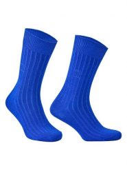 Norfolk Skarpety w kolorze niebieskim rozmiar: M. Niebieskie skarpety Norfolk, bez wzorów, z materiału. Za 26.99 zł.