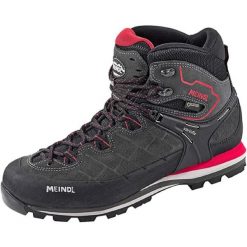 Buty męskie Meindl Litepeak z membraną Gore-Tex. Czerwone buty turystyczne MEINDL, bez wzorów, z gore-texu, bez zapięcia, trekkingowe, gore-tex. Za 1,499.99 zł.