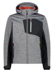 CMP Kurtka softshellowa w kolorze szarym rozmiar: 58. Szare kurtki outdoor i hardshell CMP, bez wzorów, z tkaniny, bez kaptura. Za 284.45 zł.
