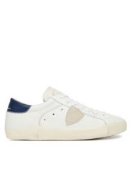 Philippe Model Sneakersy Prsx Low A013804 PRLU VZ03 Biały. Białe buty sportowe casual Philippe Model, bez wzorów, ze skóry, bez zapięcia. Za 1,459.00 zł.