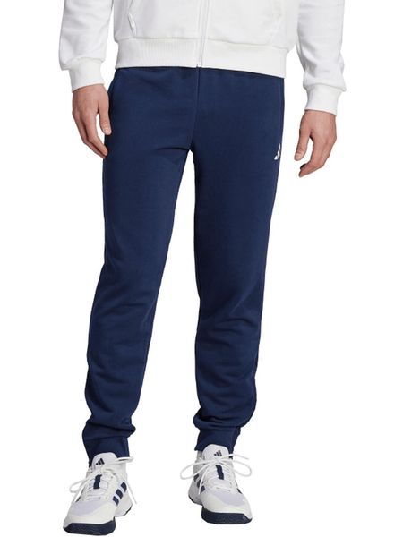 Adidas Spodnie dresowe "Club Teamwear" w kolorze granatowym rozmiar: S. Niebieskie spodnie treningowe długie Adidas, s, bez wzorów, z dresówki. Za 151.42 zł.