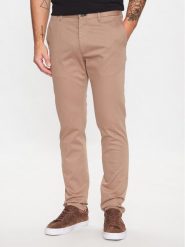 JOOP! Jeans Spodnie materiałowe 30025086 Beżowy Slim Fit. Brązowe spodnie materiałowe JOOP! Jeans, m, bez wzorów, z bawełny. Za 349.99 zł.