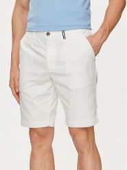 La Martina Szorty materiałowe YMB008 TW417 Biały Slim Fit. Białe szorty La Martina, m, bez wzorów, z bawełny. Za 1,039.00 zł.