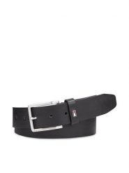 Tommy Hilfiger Pasek Męski Oliver 3.5 Adj AM0AM12166 Czarny. Czarne paski Tommy Hilfiger, bez wzorów, ze skóry. Za 159.99 zł.