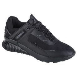 Buty sportowe Sneakersy męskie, Kappa Actor. Czarne buty sportowe casual Kappa, bez wzorów, z materiału, bez zapięcia. Za 269.00 zł.