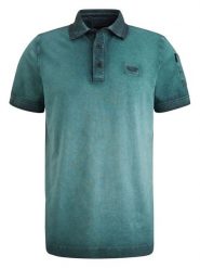 PME Legend Koszulka polo w kolorze turkusowym rozmiar: L. Niebieskie koszulki polo PME Legend, l, bez wzorów, z bawełny, bez kołnierzyka, bez ramiączek. Za 170.87 zł.