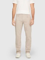 MAC Spodnie chino "Arne" w kolorze beżowym rozmiar: W35/L30. Brązowe eleganckie spodnie MAC, na co dzień, l. Za 224.95 zł.