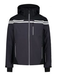 CMP Kurtka narciarska w kolorze czarno-antracytowym rozmiar: 50. Czarne kurtki outdoor i hardshell CMP, bez wzorów, bez kaptura. Za 525.86 zł.