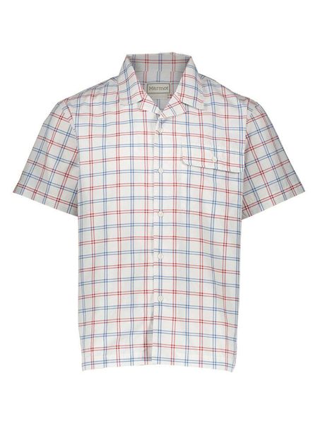 Marmot Koszula w kolorze białym rozmiar: XL. Białe koszule Marmot, xl, bez wzorów, bez kołnierzyka, bez ramiączek. Za 139.54 zł.