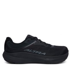 Buty do biegania Altra. Czarne buty do biegania Altra, bez wzorów, bez zapięcia, do biegania. Za 799.99 zł.