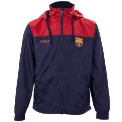 Kurtka wiatrówka dla dorosłych unisex Barça premium. Kurtki FC Barcelona, m, bez wzorów, z softshellu, bez kaptura. W wyprzedaży za 260.21 zł.