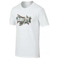 Oakley 100 Ctn Surf Logo Art White L. T-shirty sportowe marki Oakley. W wyprzedaży za 99.00 zł.