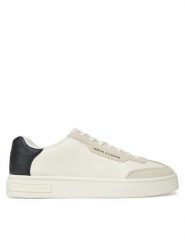 Armani Exchange Sneakersy XUX250 XV948 N480 Biały. Białe buty sportowe casual Armani Exchange, bez wzorów, ze skóry, bez zapięcia. Za 699.99 zł.