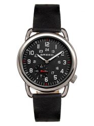 Breed Zegarek kwarcowy "Regulator" w kolorze srebrno-czarnym rozmiar: onesize. Czarne, analogowe zegarki Breed, metalowe. Za 173.99 zł.