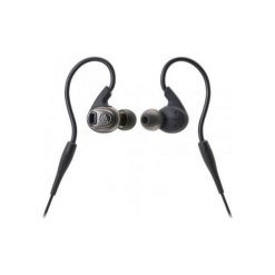 Słuchawki dokanałowe AUDIO-TECHNICA ATH-SPORT3 Czarny. Czarne słuchawki dokanałowe Audio-Technica. Za 249.99 zł.