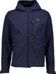 Męska kurtka softshell Athl. Dpt Hermes A2050 niebieska 2XL. Niebieskie kurtki Trespass, m, bez wzorów, z elastanu. Za 255.99 zł.