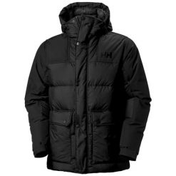 Kurtka z kapturem Helly Hansen Escape Down. Czarne kurtki Helly Hansen, m, bez wzorów, z puchu, z kapturem. W wyprzedaży za 1,280.00 zł.