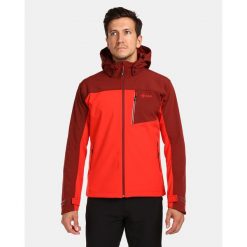 Męska kurtka softshell Kilpi RAVIO-M. Czerwone kurtki softshell Kilpi, m, bez wzorów, z softshellu, bez kaptura. Za 318.77 zł.