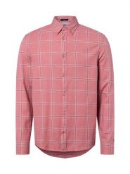 Tommy Jeans koszula w kratę Mężczyźni Regular Fit Bawełna różowy, S. Czerwone koszule Tommy Jeans, m, bez wzorów, z bawełny, bez kołnierzyka, bez ramiączek. Za 179.95 zł.