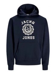 Jack & Jones Bluza w kolorze granatowym rozmiar: L. Niebieskie bluzy Jack & Jones, l, bez wzorów, z kapturem. Za 70.74 zł.