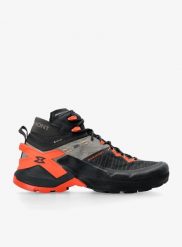 Buty podejściowe męskie Garmont 9.81 Onyx Mid Gtx. Czarne buty turystyczne Garmont, bez wzorów, z gore-texu, bez zapięcia, trekkingowe, gore-tex. Za 978.99 zł.