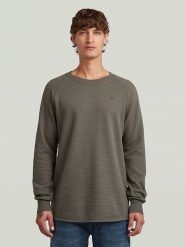 G-Star Bluza w kolorze szarym rozmiar: XL. Szare bluzy G-Star, xl, bez wzorów, z bawełny, bez kaptura. Za 122.96 zł.