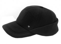 Czapka Jesienno-Zimowa Ciepła Męska Czarna z Daszkiem -Pako Jeans. Czarne czapki z daszkiem Pako Jeans, na zimę, bez wzorów, z jeansu. Za 65.00 zł.
