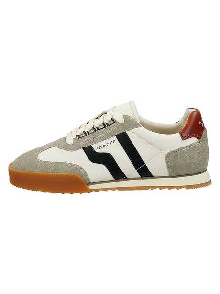 GANT Footwear Skórzane sneakersy "Baylle" w kolorze kremowo-beżowym rozmiar: 41. Brązowe buty sportowe casual GANT Footwear, bez wzorów, bez zapięcia. Za 396.44 zł.