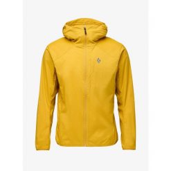 Kurtka softshell męska Black Diamond Alpine Start Hoody. Żółte kurtki Black Diamond, m, bez wzorów, z softshellu, bez kaptura. Za 602.99 zł.