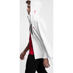 Bluza męska BLM220 - biały. Bluzy z kapturem marki 4F. W wyprzedaży za 99.99 zł.