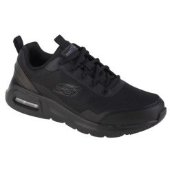 Buty sportowe Sneakersy męskie, Skechers Skech-Air Court. Czarne buty sportowe casual Skechers, bez wzorów, bez zapięcia. Za 319.99 zł.