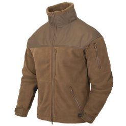 Kurtka polarowa męska Helikon-Tex Classic Army Fleece. Brązowe kurtki Helikon-Tex, m, bez wzorów, z polaru, bez kaptura. Za 209.99 zł.