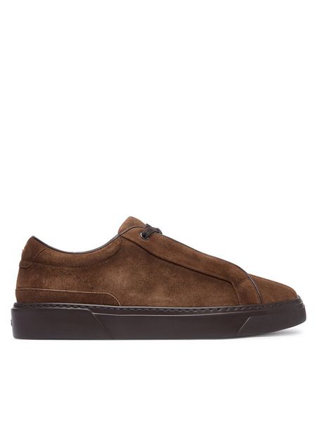 BOSS Sneakersy Gary 50534292 Brązowy. Brązowe buty sportowe casual Boss, bez wzorów, ze skóry, bez zapięcia. Za 1,914.00 zł.