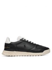 Polo Ralph Lauren Sneakersy Calzado 809P13089002 Czarny. Czarne buty sportowe casual Polo Ralph Lauren, bez wzorów, ze skóry, bez zapięcia. Za 689.99 zł.