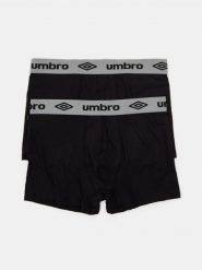Bokserki Umbro z bawełną 2 pack - czarny. Czarne bokserki Sinsay, l, bez wzorów, z bawełny. Za 39.99 zł.