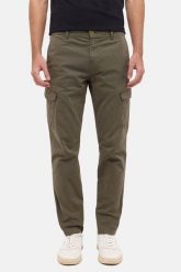 Męskie Spodnie jeansowe Mustang Style Daytona Cargo Ivy Green 1016419 6421. Zielone spodnie materiałowe Mustang, l, bez wzorów, z jeansu. Za 259.99 zł.