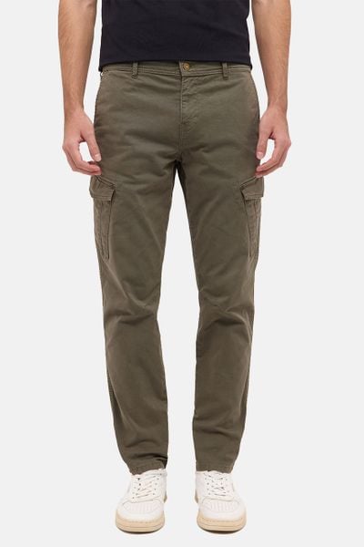 Męskie Spodnie jeansowe Mustang Style Daytona Cargo Ivy Green 1016419 6421. Zielone spodnie materiałowe Mustang, l, bez wzorów, z jeansu. Za 259.99 zł.