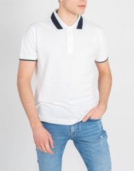 Invicta Koszulka Polo | 4452253 / U | Mężczyzna | Biały. Białe koszulki polo Invicta, m, z aplikacjami, z poliesteru, bez kołnierzyka, bez ramiączek. W wyprzedaży za 159.00 zł.