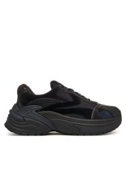 Emporio Armani Sneakersy EM004828 AF23184 Czarny. Czarne buty sportowe casual Emporio Armani, bez wzorów, ze skóry, bez zapięcia. Za 1,824.00 zł.