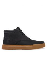Timberland Trzewiki Maple Grove TB0A69FNW051 Czarny. Czarne buty sportowe casual Timberland, bez wzorów, z nubiku, bez zapięcia. Za 579.99 zł.