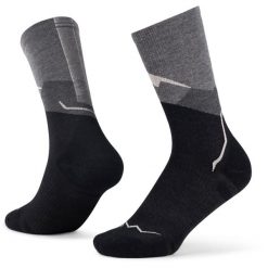 Skarpetki BUFF merino Graphite. Szare skarpety Buff, bez wzorów, z elastanu. Za 99.99 zł.