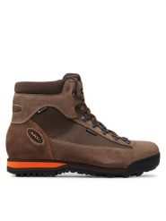 Aku Trekkingi Slope Micro Gtx GORE-TEX 885.10 Brązowy. Brązowe botki sznurowane Aku, bez wzorów, z gore-texu, bez obcasa, bez zapięcia. Za 669.99 zł.