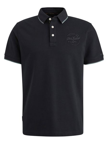 PME Legend Koszulka polo w kolorze czarnym rozmiar: S. Niebieskie koszulki polo PME Legend, s, bez wzorów, bez kołnierzyka, bez ramiączek. Za 139.87 zł.