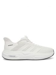 Adidas Sneakersy Cloudfoam Cuxxion Rapidfit HP3429 Biały. Białe buty sportowe casual Adidas, bez wzorów, z materiału, bez zapięcia. Za 349.99 zł.