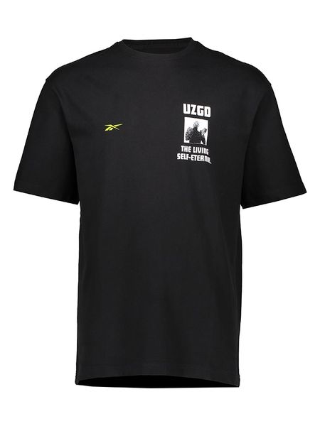 Reebok Koszulka w kolorze czarnym rozmiar: XS. Czarne bezrękawniki Reebok, xs, bez wzorów, bez kołnierzyka, bez ramiączek. Za 69.75 zł.