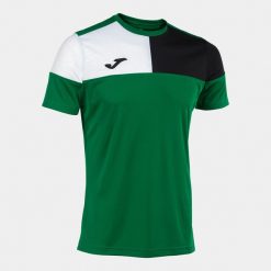 Jersey Joma Crew V. Czarne t-shirty sportowe Joma, bez wzorów, z jersey, bez ramiączek, na fitness i siłownię. Za 96.95 zł.
