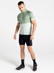 Dare 2b Koszulka kolarska "Protraction III" w kolorze zielono-białym rozmiar: XXL. Białe t-shirty sportowe Dare 2B, bez wzorów, z materiału, bez ramiączek, rowerowe. Za 97.28 zł.