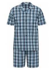 Seidensticker Piżama w kolorze granatowo-białym rozmiar: 50. Niebieskie piżamy Seidensticker, bez wzorów, z bawełny, bez ramiączek. Za 152.99 zł.